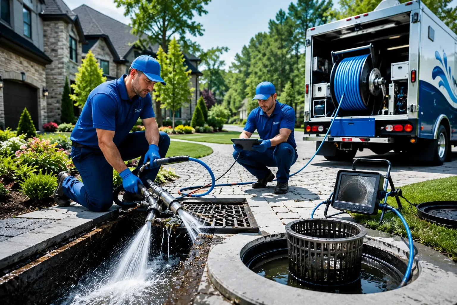 Local outdoor drain cleaning professionals in Hamilton, IL